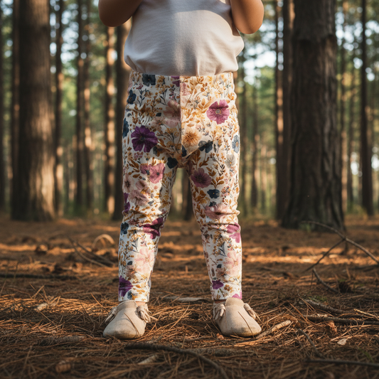 Botanical Ditsy Floral Digital Seamless Pattern