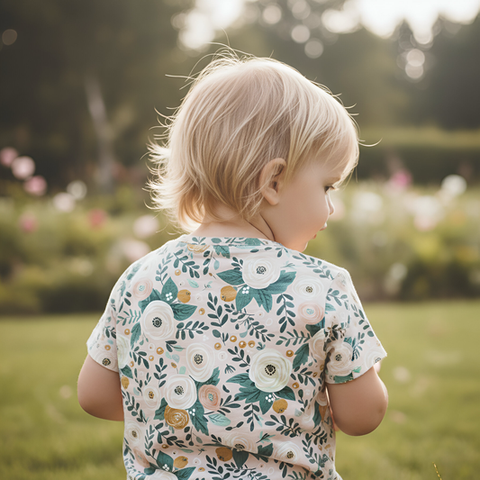 Blush Pink Cluster Floral Digital Seamless Pattern