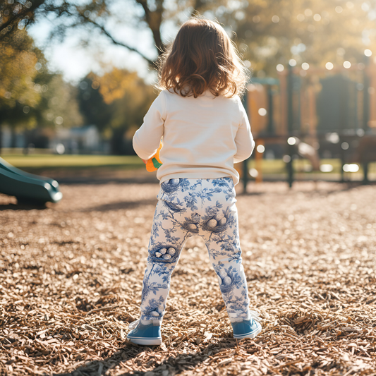 Chinoiserie Nests Digital Seamless Pattern