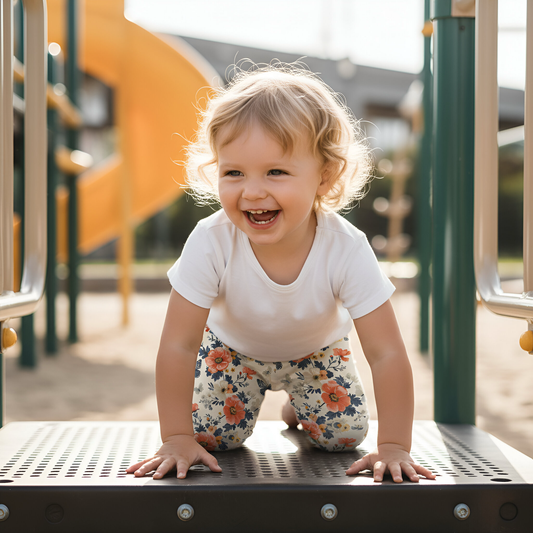 Poppies & Butterflies Digital Seamless Pattern