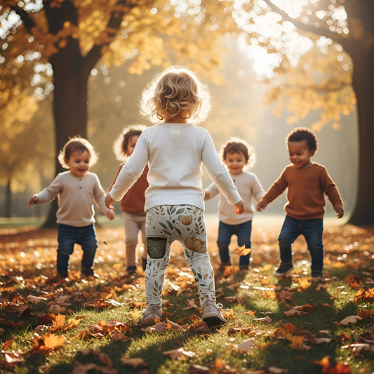 Cosy Autumn Pumpkins Digital Seamless Pattern