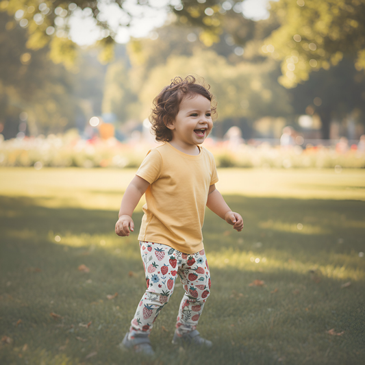 Cute Strawberries Digital Seamless Pattern