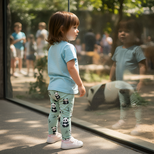 Bamboo Pandas Digital Seamless Pattern