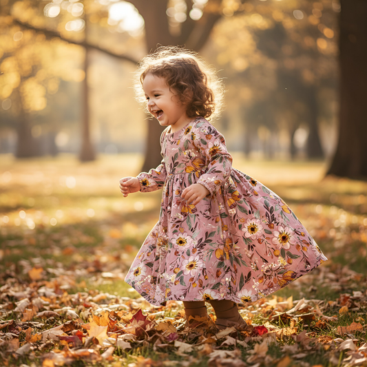 Pink Autumn Harvest Digital Seamless Pattern