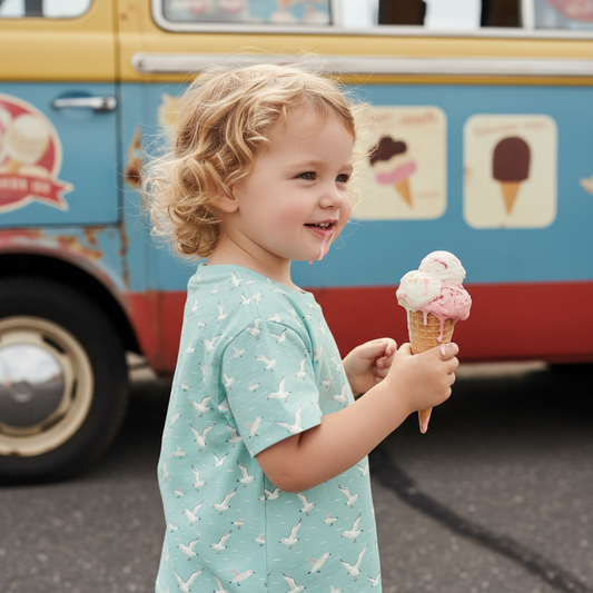 Seagulls Digital Seamless Pattern
