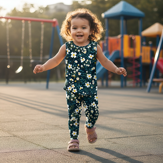 Tiny Ditsy Floral Digital Seamless Pattern