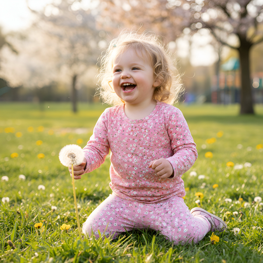 Baby Pink Ditsy Floral Digital Seamless Pattern