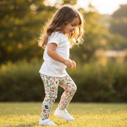 Ditsy Wildflowers Digital Seamless Pattern