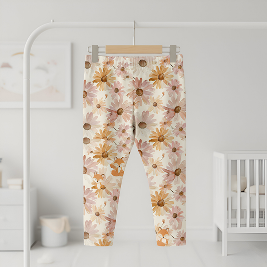 Colourful Daisies Digital Seamless Pattern