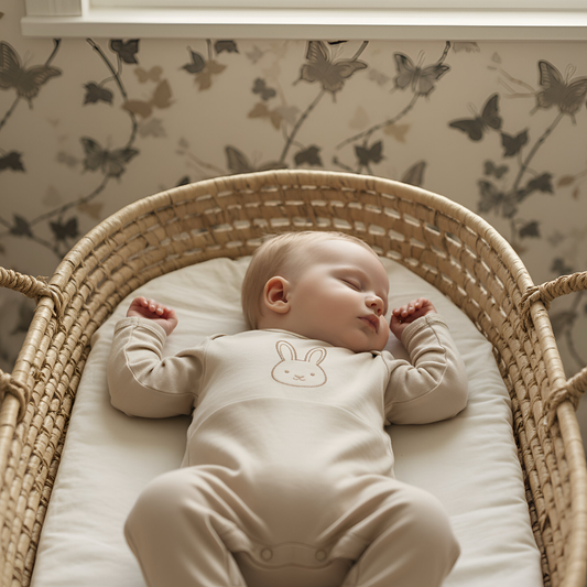 Neutral Butterflies Digital Seamless Pattern