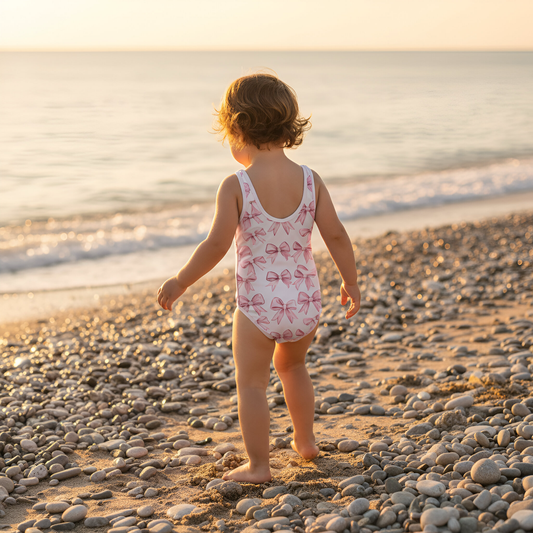 Pink Coquette Bows Digital Seamless Pattern