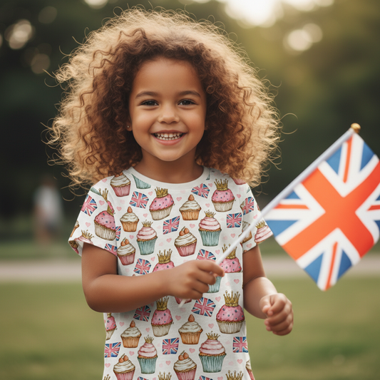 British High Tea Digital Seamless Pattern