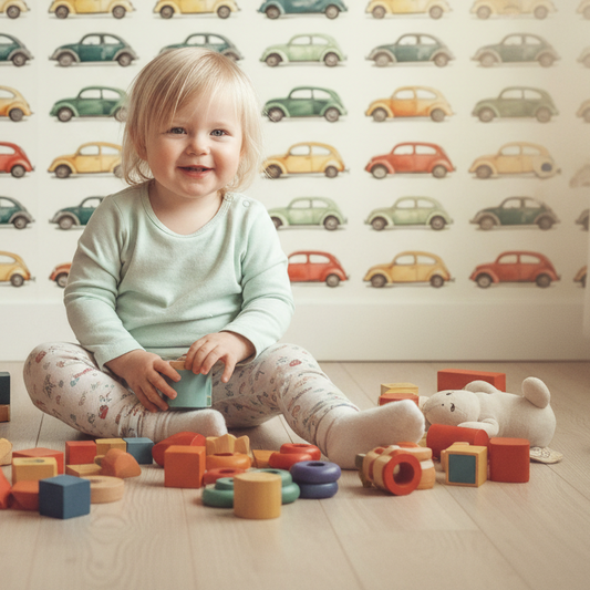 Classic Cars Digital Seamless Pattern