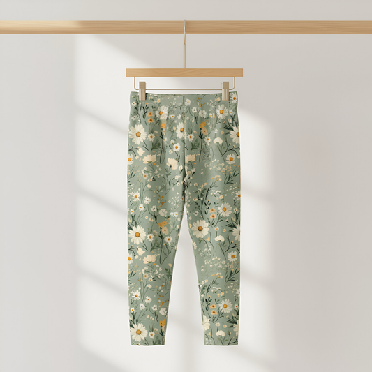 Daisy Garden Digital Seamless Pattern