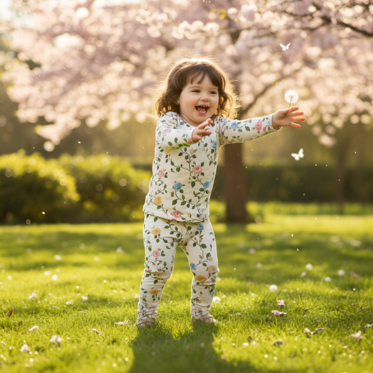 Ditsy Roses Digital Seamless Pattern