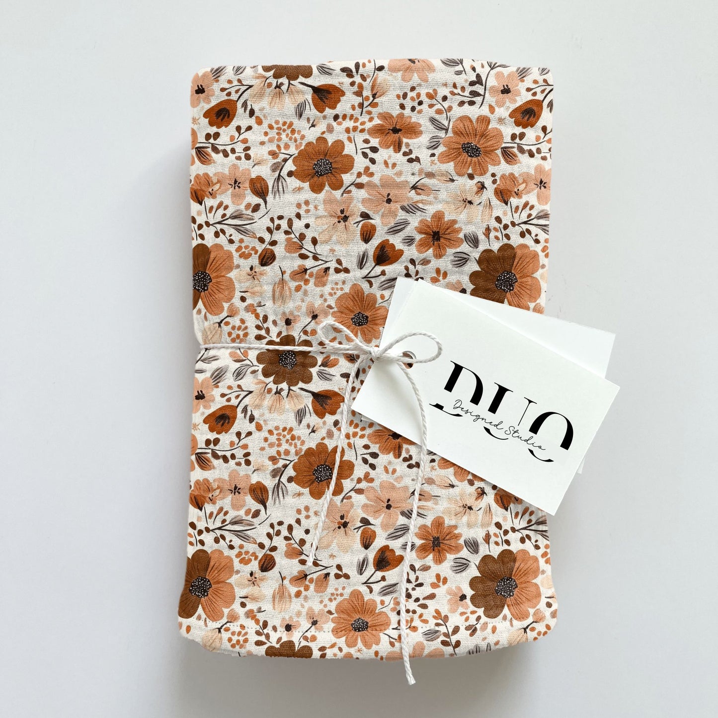 All The Browns Floral Digital Seamless Pattern