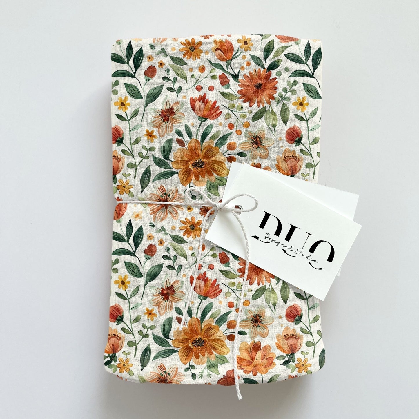 Autumn Floral Digital Seamless Pattern
