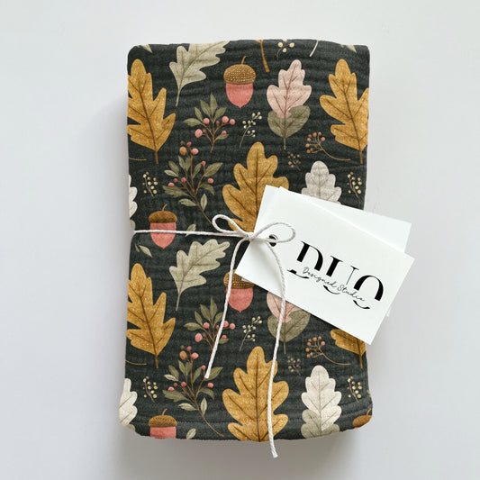 Autumn Foliage Digital Seamless Pattern