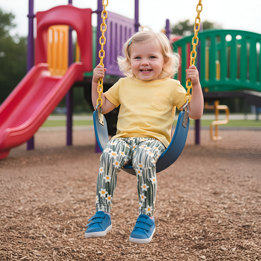 Daffodil Garden Digital Seamless Pattern