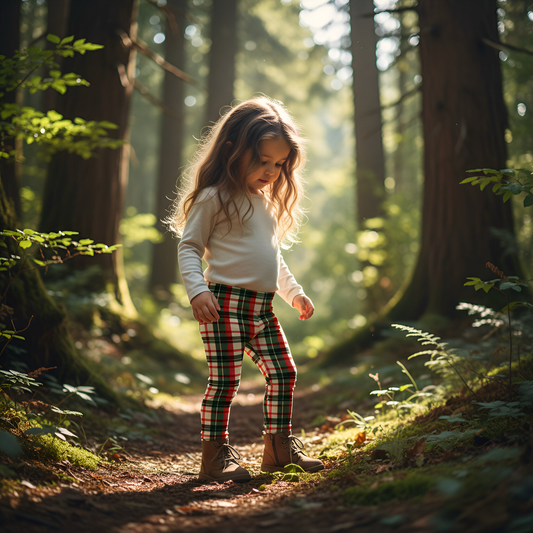 Christmas Check Tartan Digital Seamless Pattern