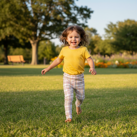 Brown Sketch Gingham Digital Seamless Pattern