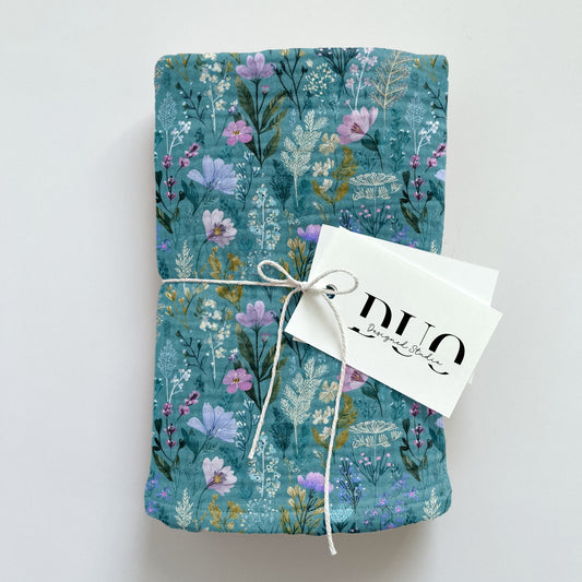 Blue Spring Vibes Digital Seamless Pattern