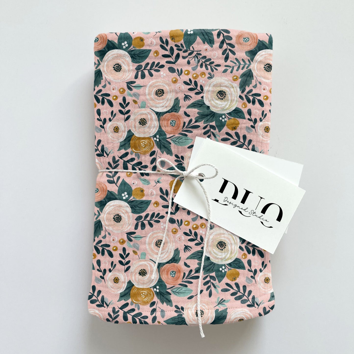 Blush Pink Cluster Floral Digital Seamless Pattern