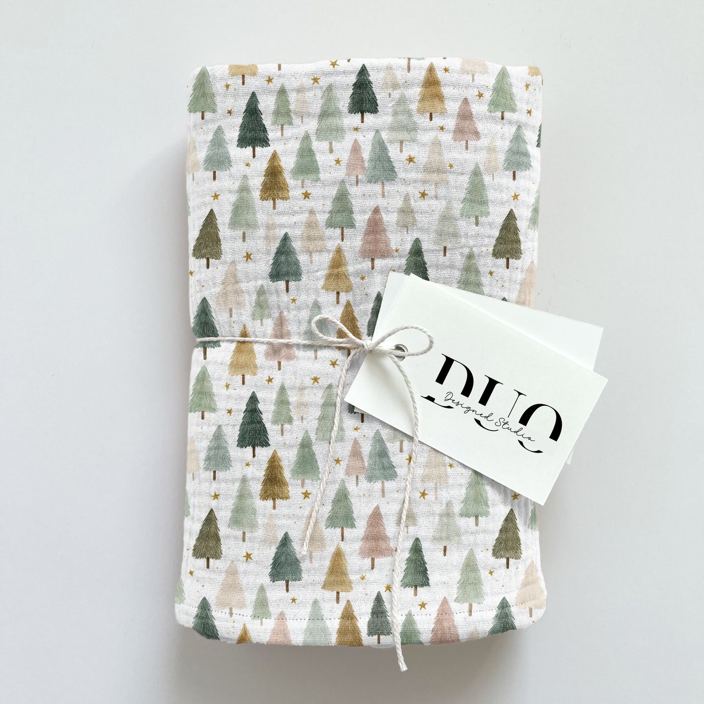Christmas Trees Digital Seamless Pattern