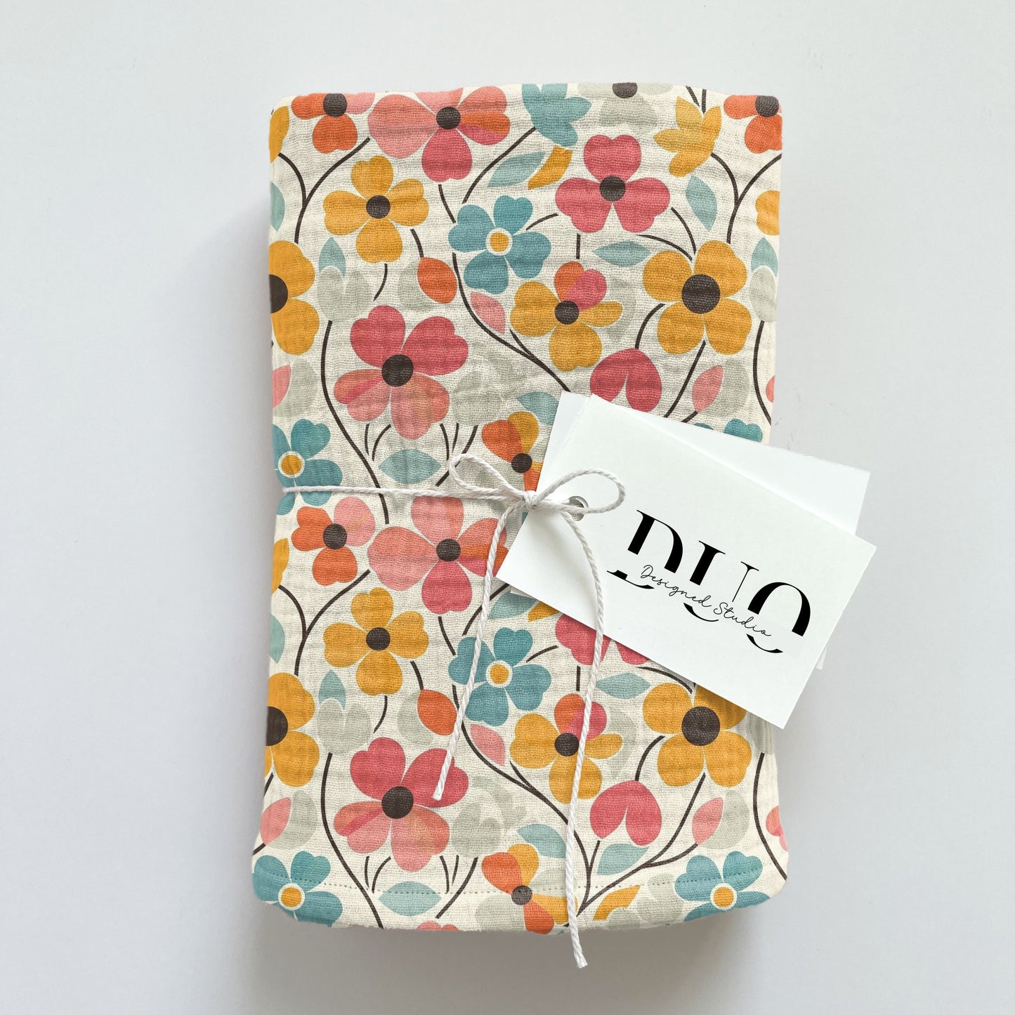 Bold Bright Blooms Digital Seamless Pattern