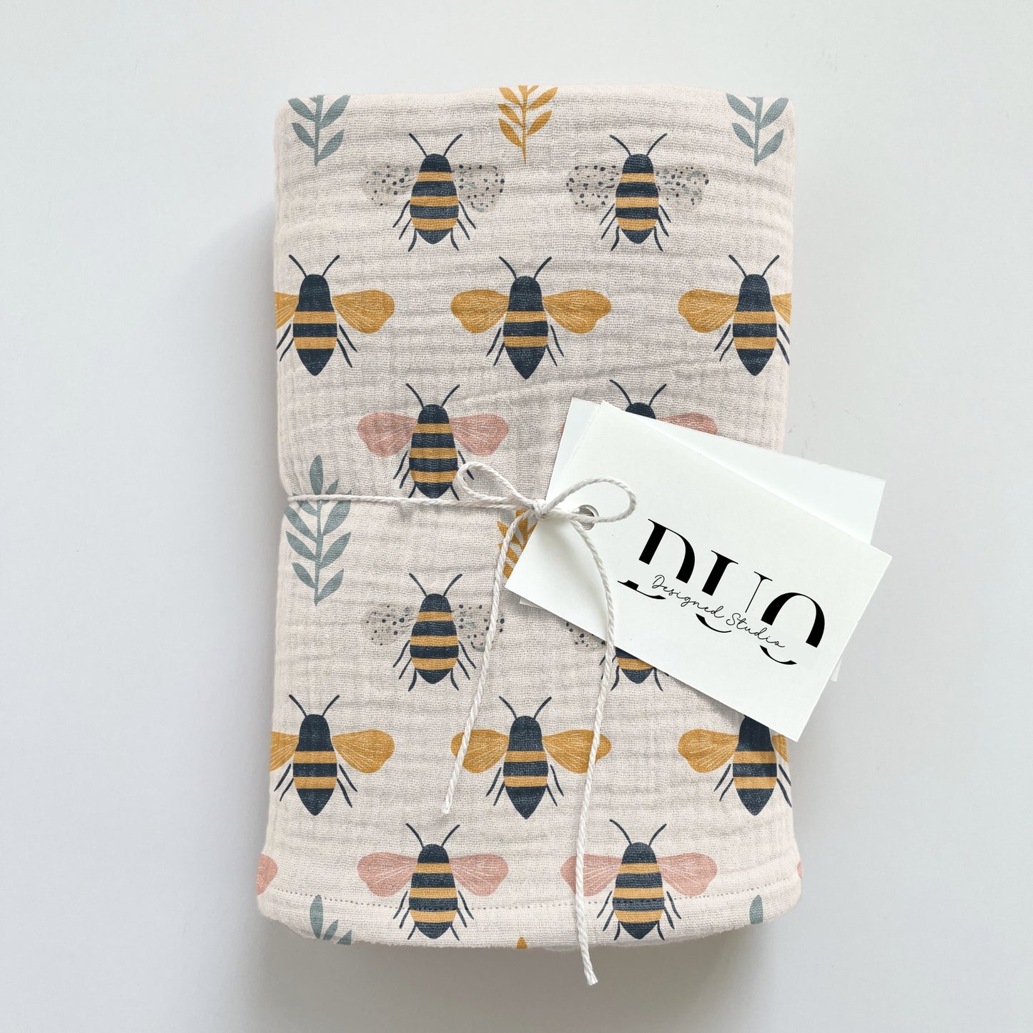 Bumble Bees Digital Seamless Pattern