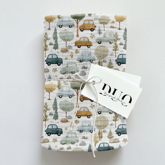 Busy Streets Digital Seamless Pattern