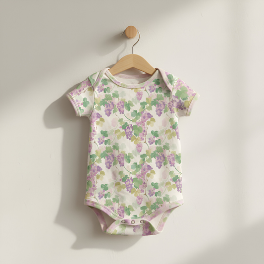 Grapes Digital Seamless Pattern