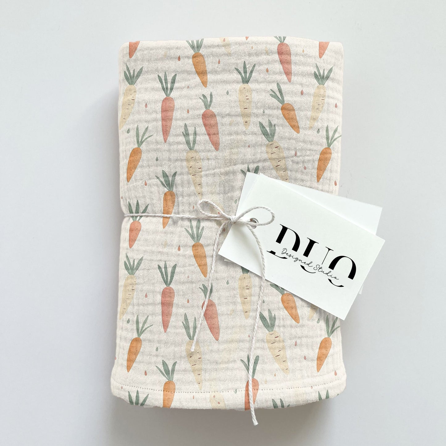 Carrot Patch Digital Seamless Pattern