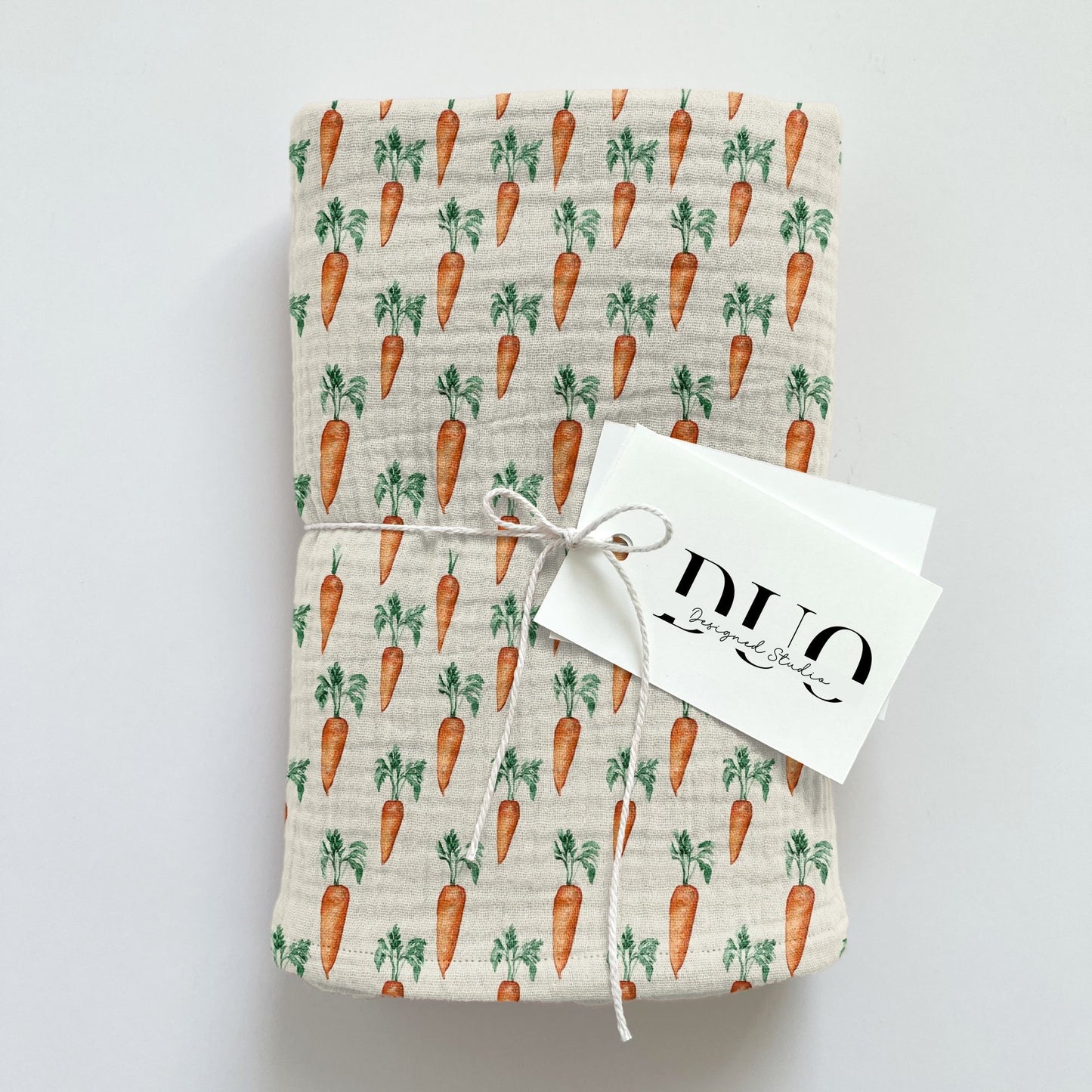 Watercolour Carrots Digital Seamless Pattern