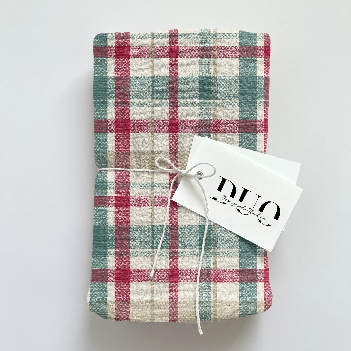 Christmas Chunky Plaid Digital Seamless Pattern