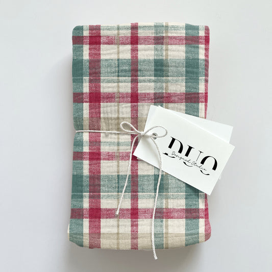Christmas Chunky Plaid Digital Seamless Pattern