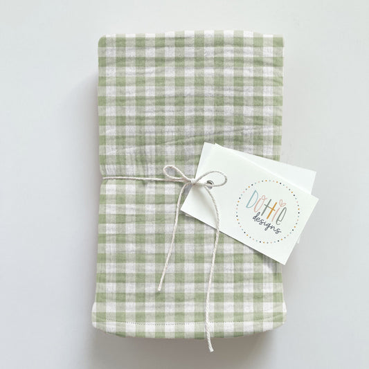 Christmas Green Gingham