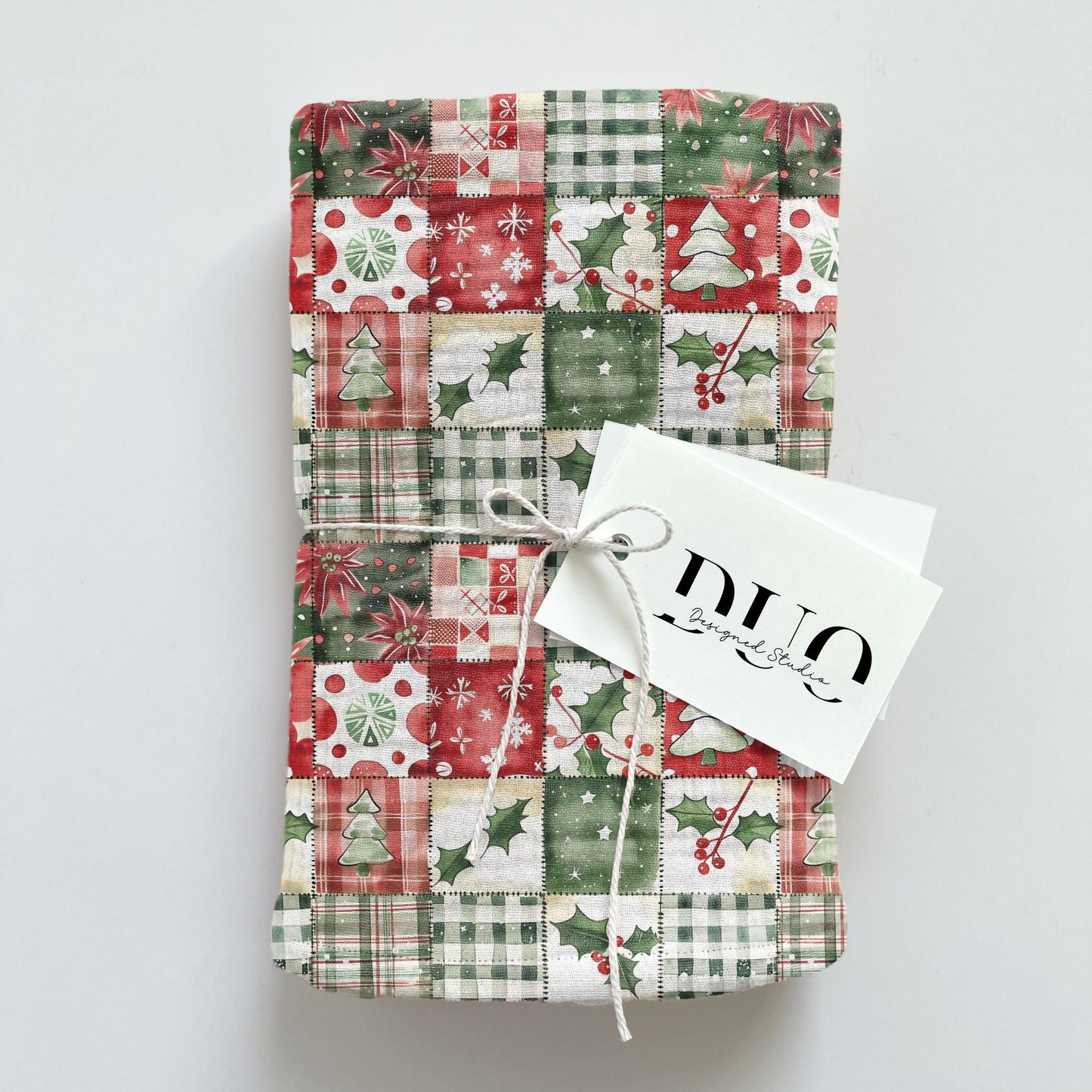 Christmas Quilt Digital Seamless Pattern