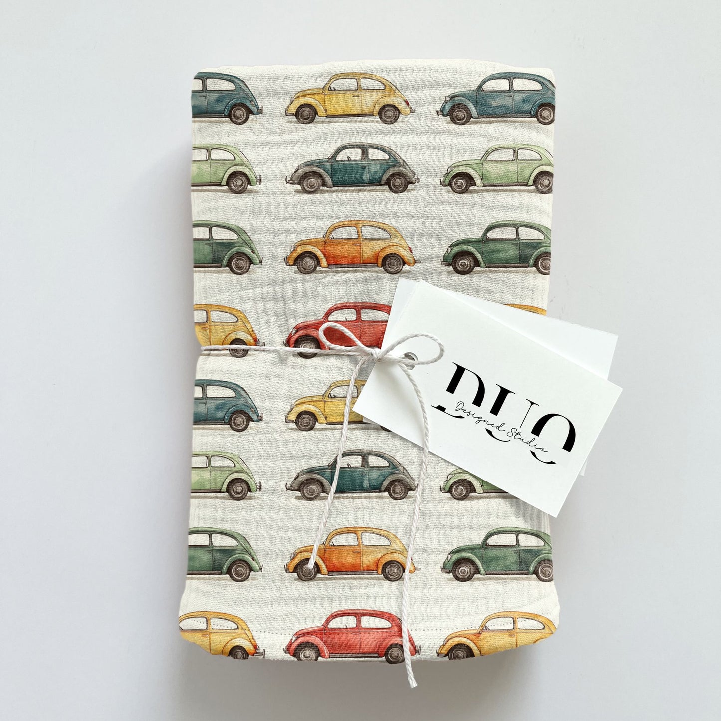 Classic Cars Digital Seamless Pattern