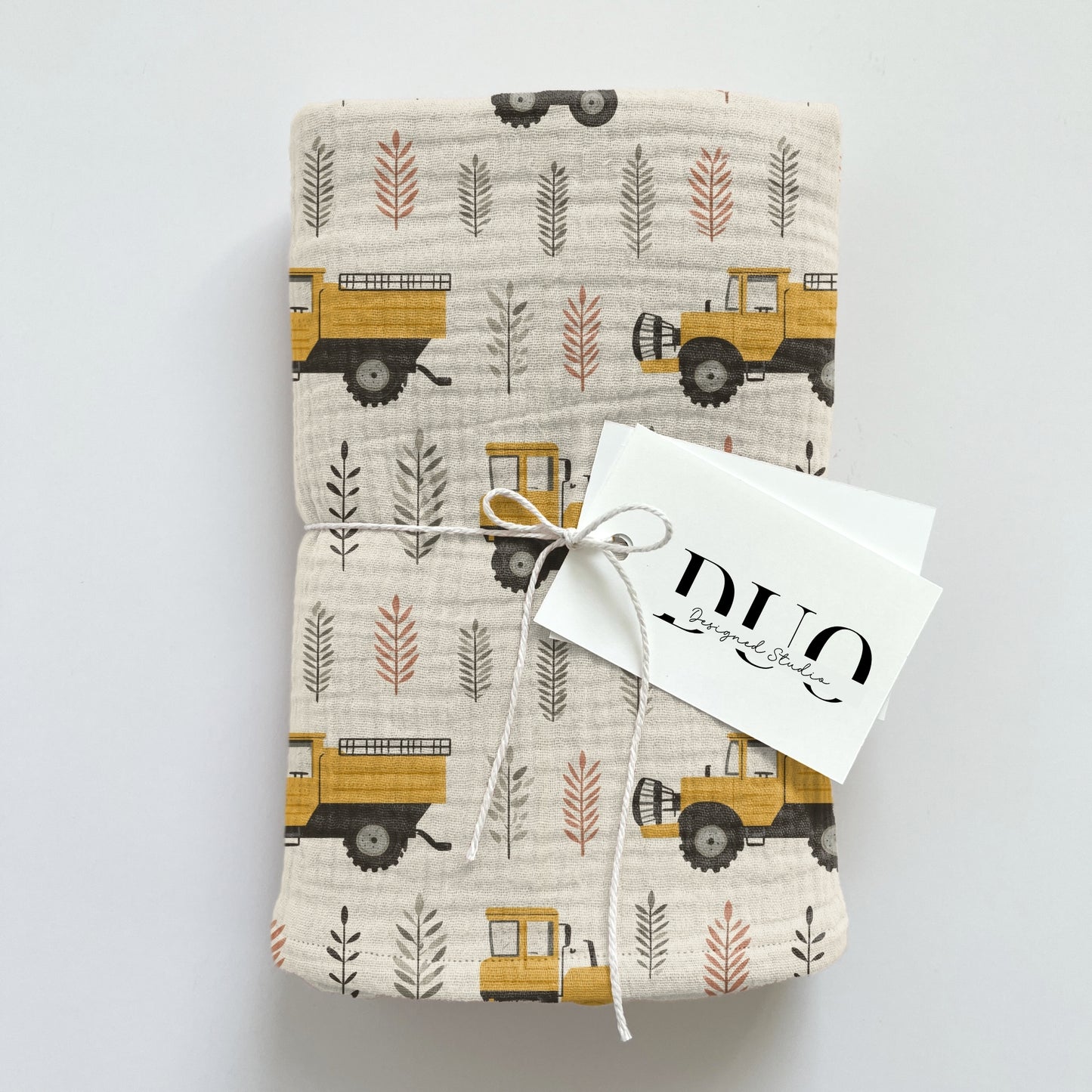 Combine Harvesters Digital Seamless Pattern