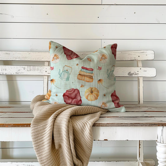 Cosy Autumn in Light Blue