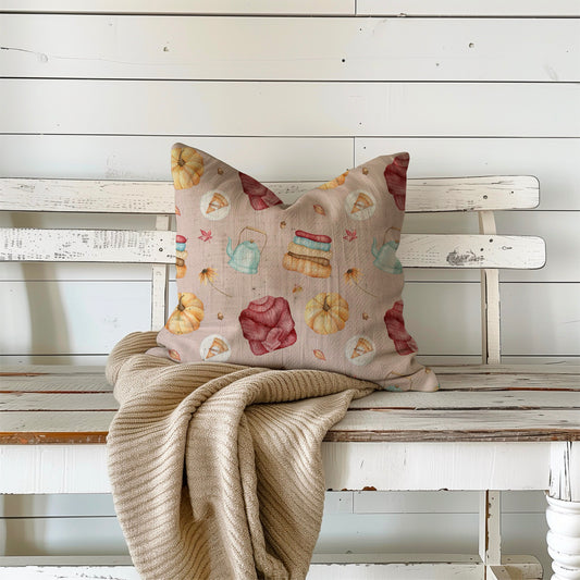 Cosy Autumn in Pink Grey