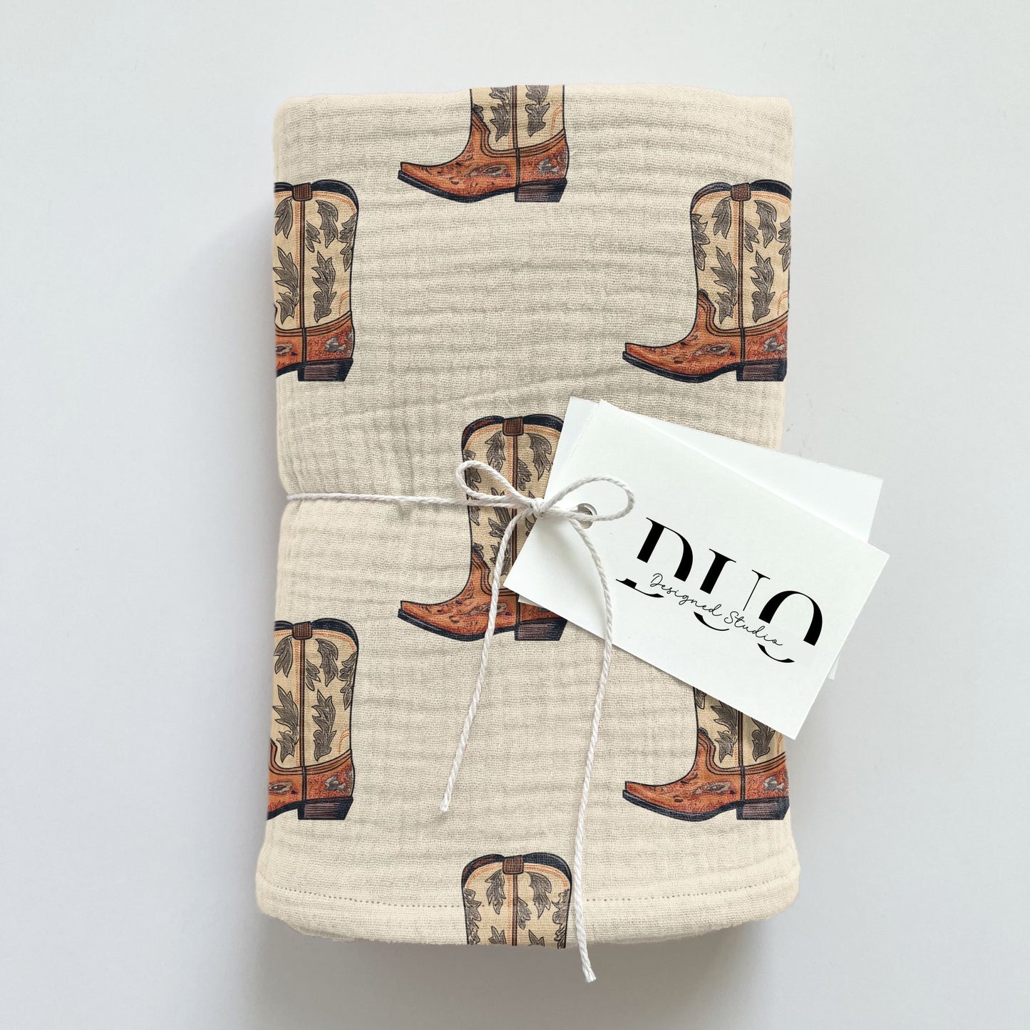 Cowboy Boots Digital Seamless Pattern