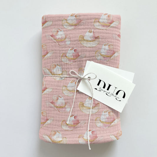 Cowgirl Hats Digital Seamless Pattern