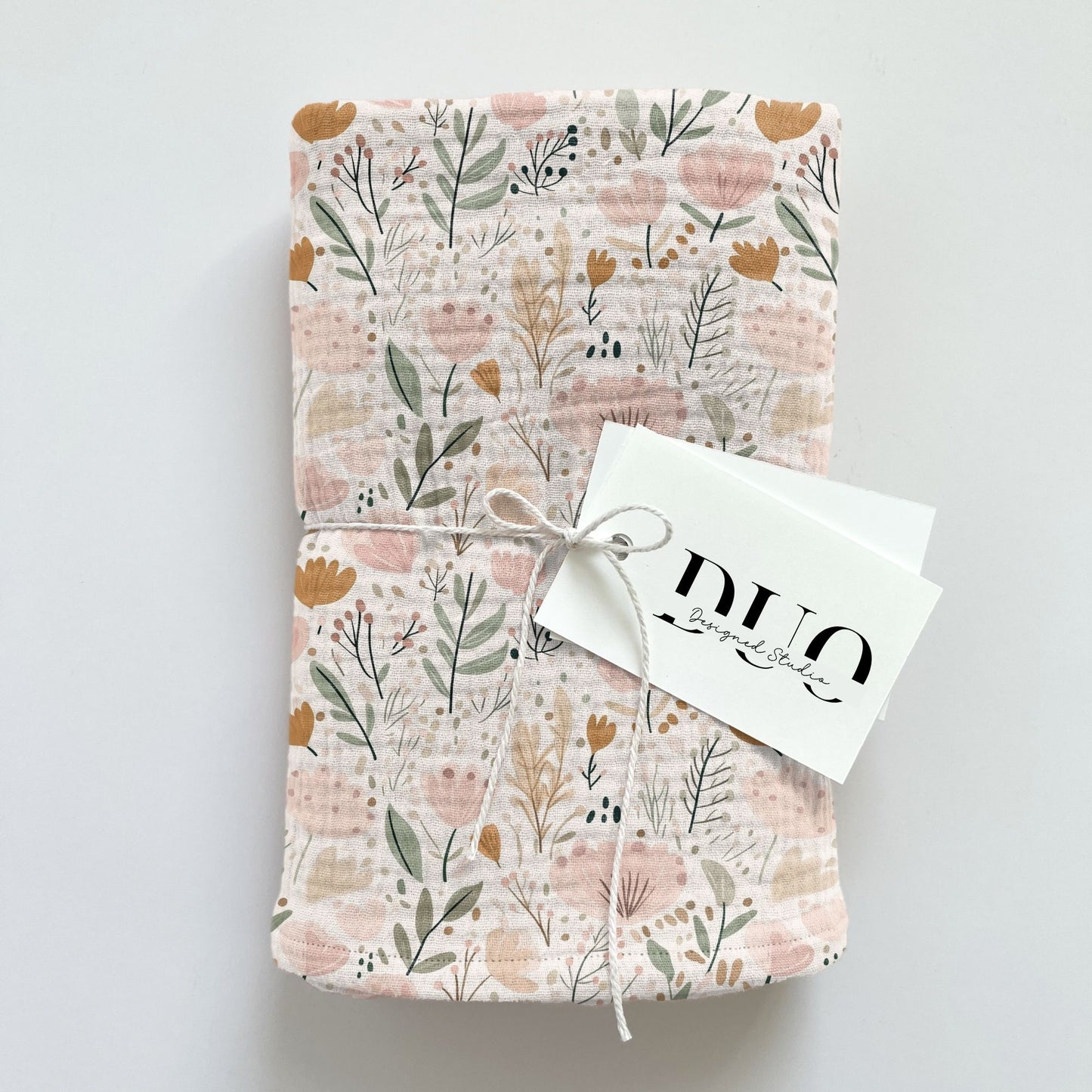 Cream Dusky Floral Digital Seamless Pattern