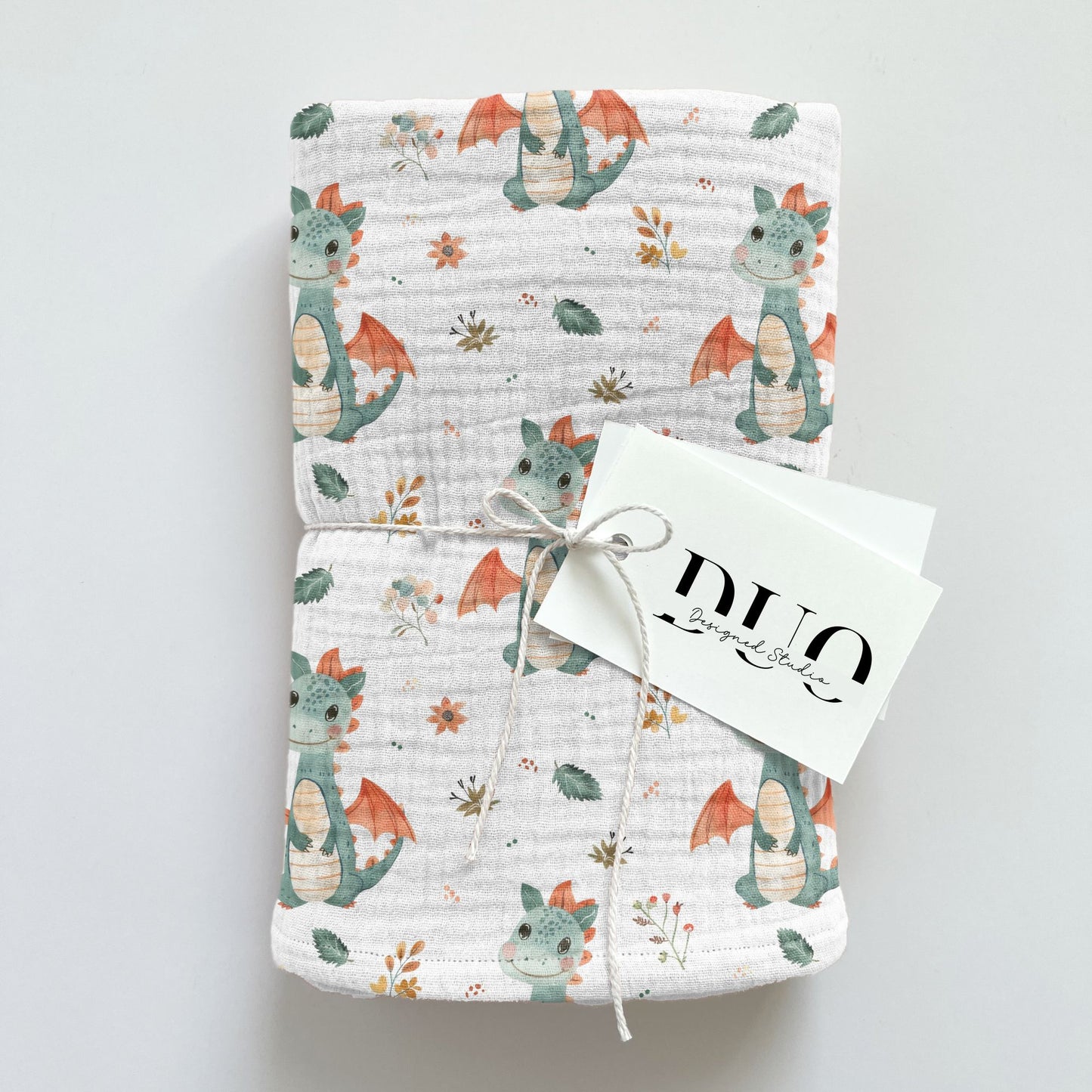 Cute Dragon Digital Seamless Pattern