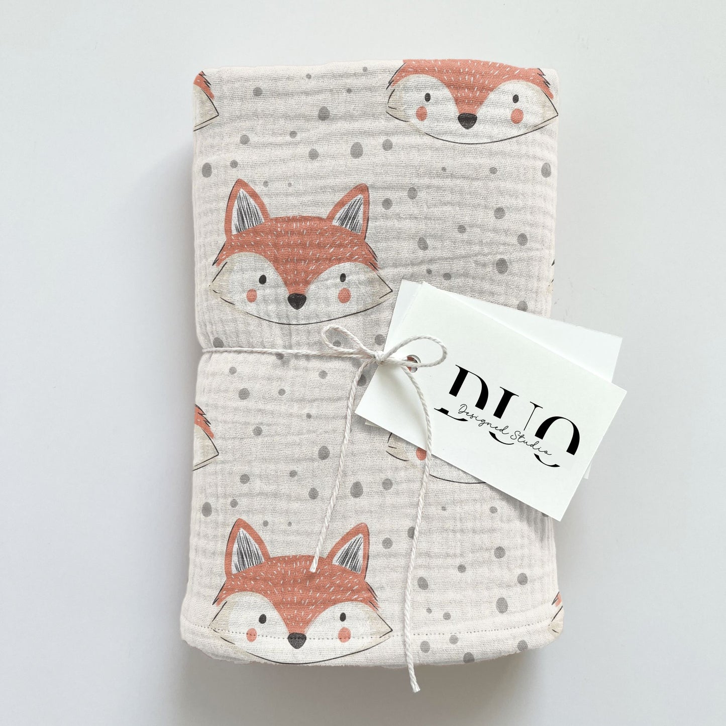 Cute Fox Faces Digital Seamless Pattern