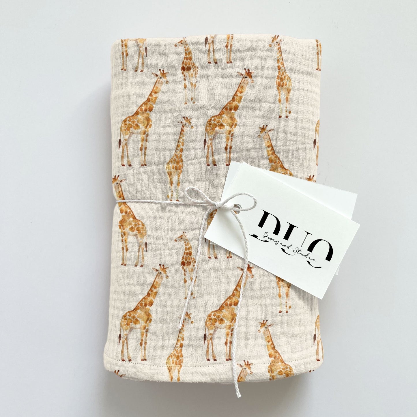 Cute Giraffes Digital Seamless Pattern
