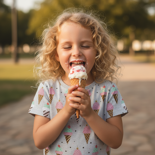 Ice Creams Galore Digital Seamless Pattern