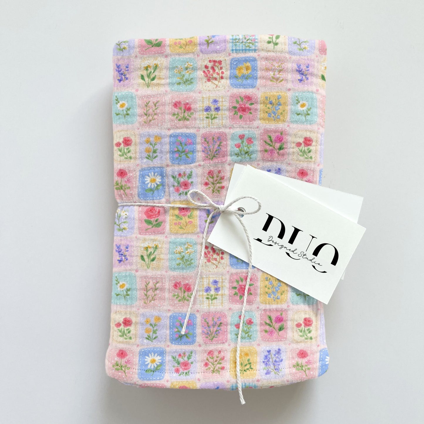 Delicate Pink Patchwork Digital Seamless Pattern